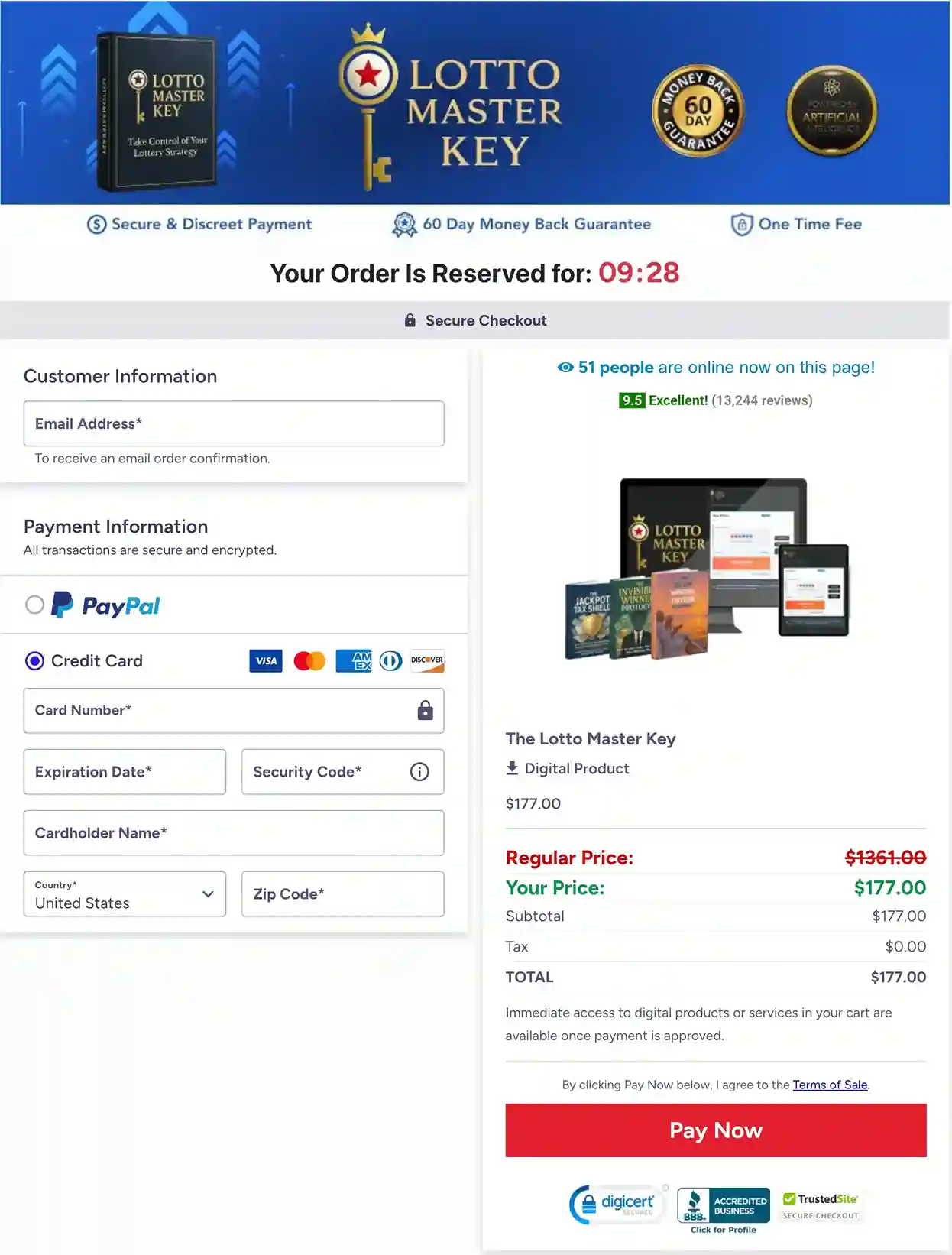 Lotto Master Key Secure Checkout 2026 — Official
